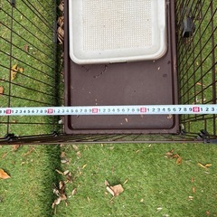 ペット ケージ サークル フェンスの画像