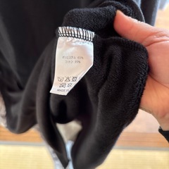 裏起毛ワンピースの画像