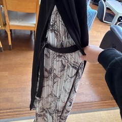 裏起毛ワンピースの画像