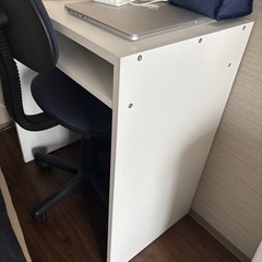 IKEA/イケア TORALD/トラルド：デスク シェルフユニット付き65x40 cm ホワイトの画像