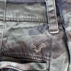 American Eagle カモフラージュカーゴパンツの画像