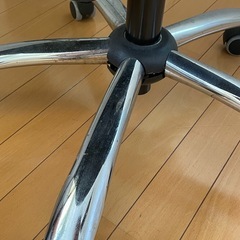 デスク　チェア　椅子　黒ガラスの画像