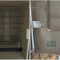 【GO-1381】三菱 冷蔵庫 MR-MB45F-W 2020年製の画像