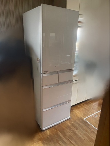 【GO-1381】三菱 冷蔵庫 MR-MB45F-W 2020年製