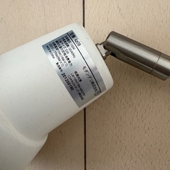 モダンデコ　フロアーランプ　ホワイトの画像