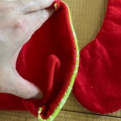 クリスマス　サンタブーツ　プレゼント入れ　　セットの画像