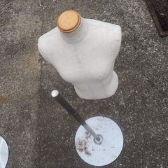 トルソー、マネキン、台付き、レディー、３５ｘ２２ｘ８０の画像