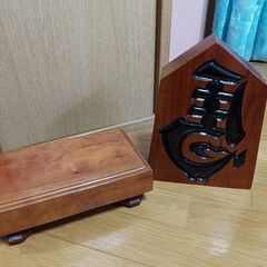 将棋の駒の置き物の画像