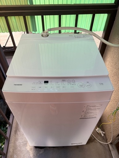 洗濯機｜TWINBARD WM-ED55