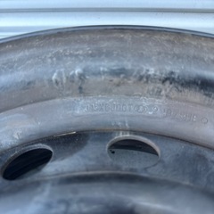 ハイエース純正鉄ホイール、ホイールキャップ付き
の画像