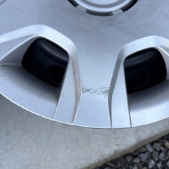 ハイエース純正鉄ホイール、ホイールキャップ付き
の画像