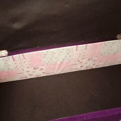 ベロアスツールアンティーク家具の画像