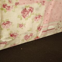 ベロアスツールアンティーク家具の画像