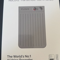 「PLAUD NOTE ブラック」 2、3回使用の画像