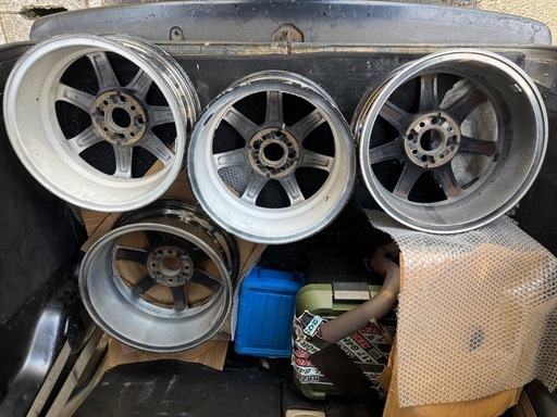 WORK エモーション XT7 15インチ 6.5J＋45 PCD100 ４穴 4H 100