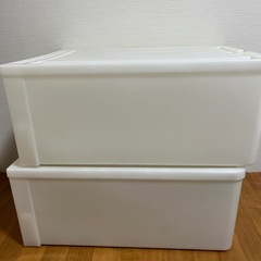 衣装ケース2個セットの画像