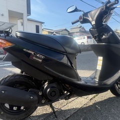 ⭕️(即乗出しok👍)SUZUKIアドレスv50ブラックエディション、空冷、FI.LEDヘッドランプ⭕️
の画像