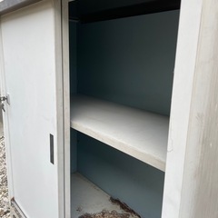 物置　小型　鍵付きの画像