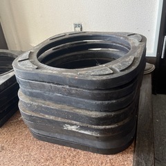 【終了】三角コーン　重り　コーンベット　転倒防止　カラーコーン　　の画像