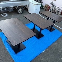 鉄脚テ-ブルの画像