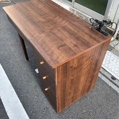 木製ドレッサー　化粧台　引き出し付き　大きめドレッサー　ナチュラルの画像