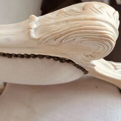 アンティークロココ調ソファーテーブルセットの画像