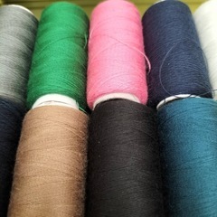 ミシン、手縫い用糸24個　4800m分の画像