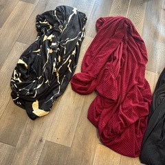 ソファーベッドカバー3つの画像