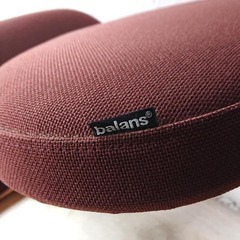 【美品】サカモトハウス バランスチェアイージー 　ショートバージョン　ブラウンの画像