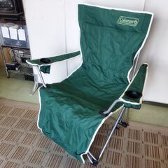 Coleman コールマン イージーリフトチェア グリーン アウトドア キャンプ /HJ-0580 1Fの画像