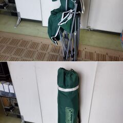 Coleman コールマン イージーリフトチェア グリーン アウトドア キャンプ /HJ-0580 1Fの画像