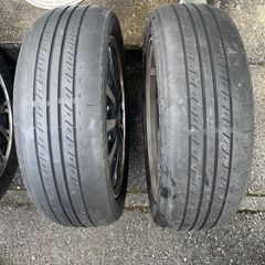 (値下げ)ホンダ　N-BOX カスタム　純正15インチ　ホイール　15 x 4.5J オフセット45 PCD100 ハブ径56 タイヤ溝なしの画像