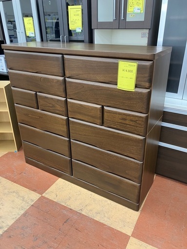 ★ジモティー割引20%★6段ワイドチェスト《リサイクルショップドリーム次屋店》☆尼崎市若王寺☆