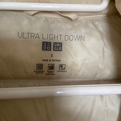 ユニクロダウンジャケットSサイズの画像