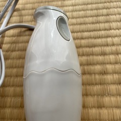 離乳食作りにおすすめ ブレンダー ホワイトの画像