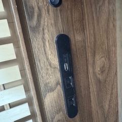 ダブルベッド フレーム(コンセント2口、USB付)の画像