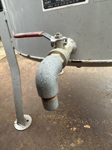 コバヨウ製灯油タンク　燃料タンク容量490L容積523L 　