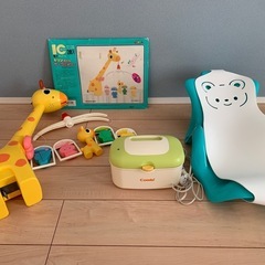 赤ちゃん　combiおしり拭きウォーマー　サークルメリー　お風呂マット