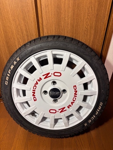 四本セット　スタッドレスOZレーシング OZ Rally Racing16インチ 4H100 5J+45