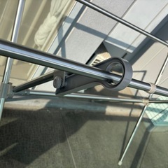 アイリスオーヤマ ステンレス鋼 物干し 布団も干せる 多機能 伸縮 布団4枚分 布団干し ダブルバー CSPX-230S の画像