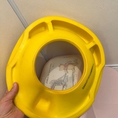 子供の子供のためのトイレトレーニングシートカバー、トレーニング便座トッパー、滑り止めの画像