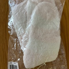 【新品未使用】ジェラートピケボーダーソックスの画像