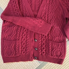 RETRO GIRL レディース　ニットカーディガン　Lサイズの画像