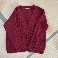 RETRO GIRL レディース　ニットカーディガン　Lサイズの画像