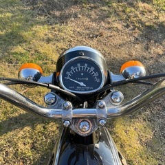 ★スズキ K90（1970年代）実働／2ストローク／アルミタンクカバー／前後タイヤ新品★の画像