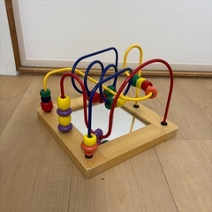 ビーズコースター 赤ちゃん　おもちゃ