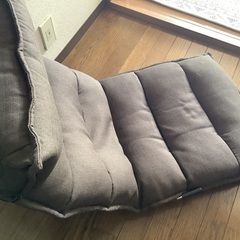 リクライニングシート  ブラウンの画像