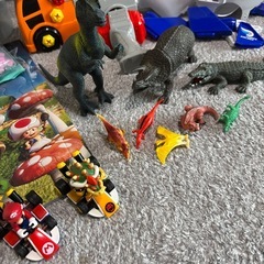 男の子おもちゃ　まとめ売り　トミカ　恐竜　パズルの画像