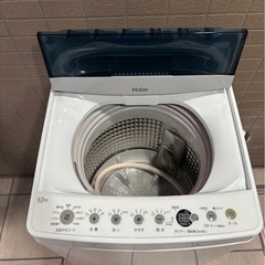 ハイアール　Haier 全自動電気洗濯機 JW-C450 2020年製の画像