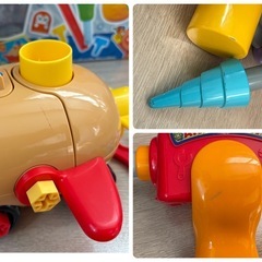 それいけ！アンパンマン　はしるぞ！うごくぞ！ねじねじアンパンマンごうとだだんだんDX くみたてDIYの画像